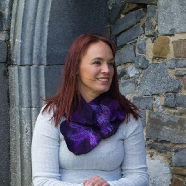 Valentia Felted Merino Wool soft collar - 3 colour options