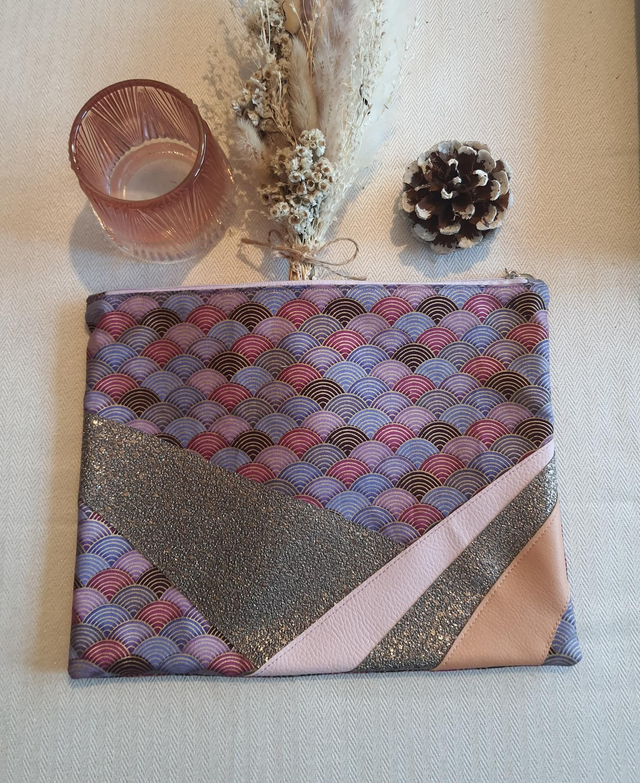 Grande pochette Lunessa Violette