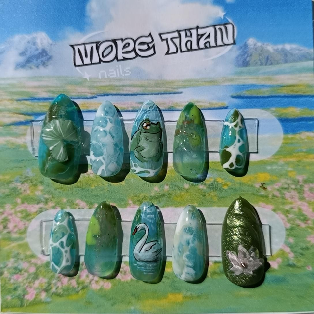 Set &quot;La grenouille &amp; le cygne&quot;