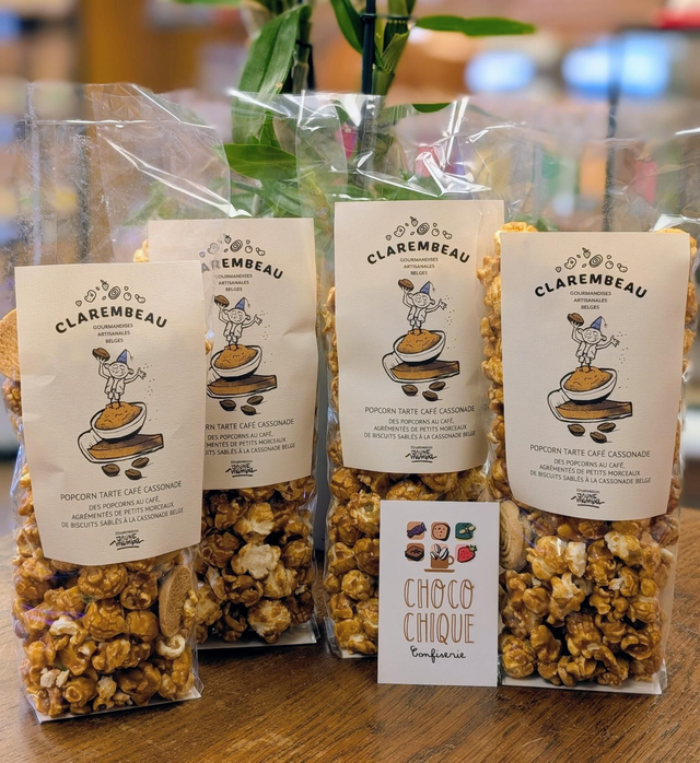Popcorns Signature : Tarte café cassonade de chez Clarembeau