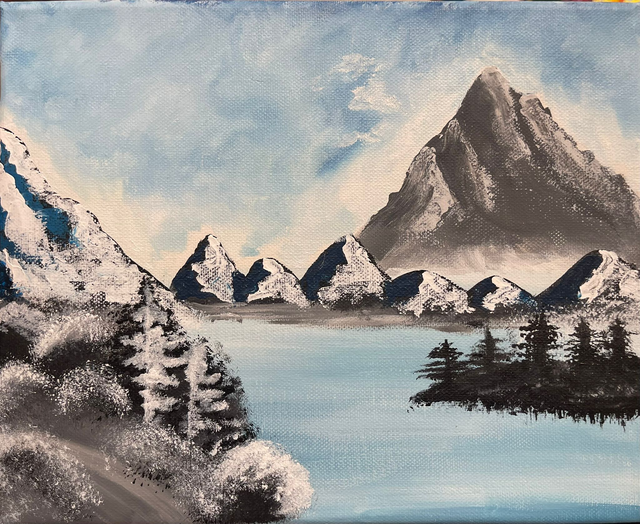 Paint the mountains 24.01.2026 / 4pm - 6pm