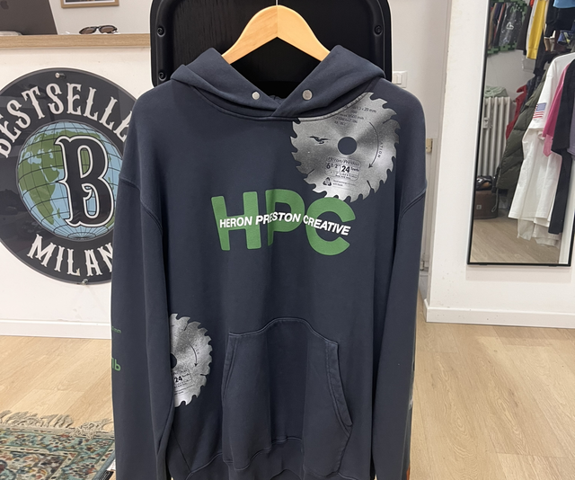 Heron Preston hoodie size M fit L NEW