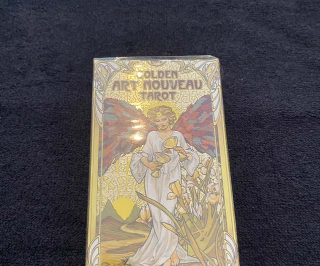 Golden Art Nouveau Tarot