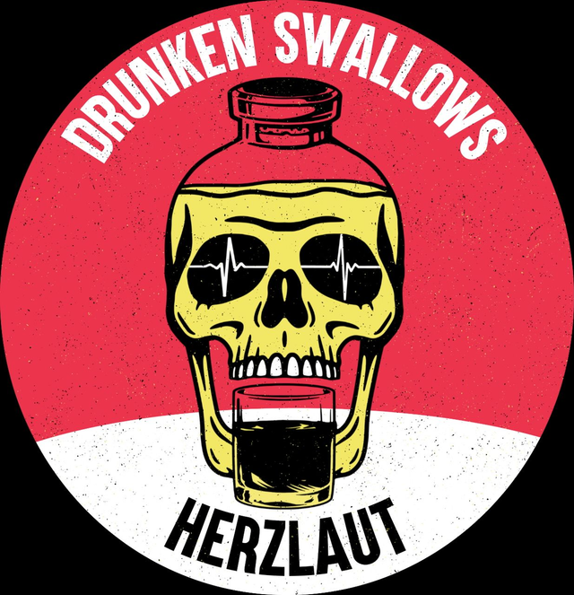 Herzlaut - Aufkleber (5er Set)