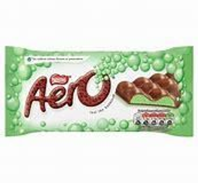 Nestle Mint Aero  90g bar
