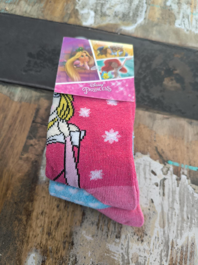 PAIRES DE CHAUSSETTES PRINCESSE DISNEY X3