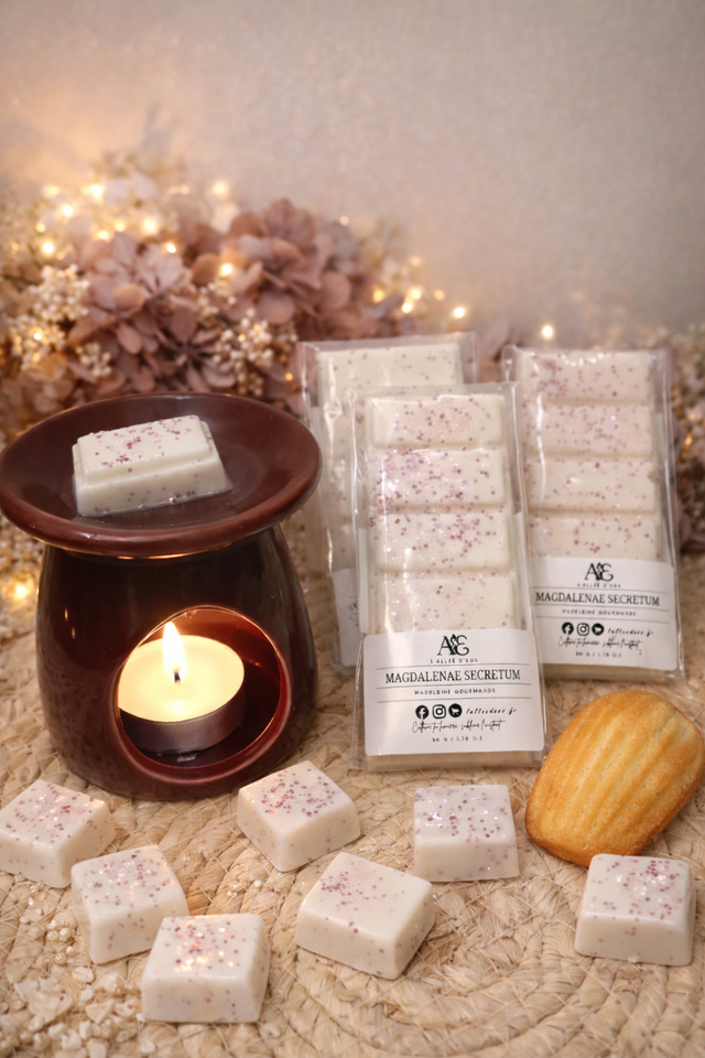 Tablette Fondant parfumé Magdalenae Secretum - Madeleine gourmande 
