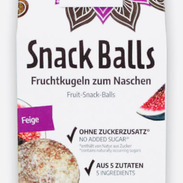 Snack balls figues 
