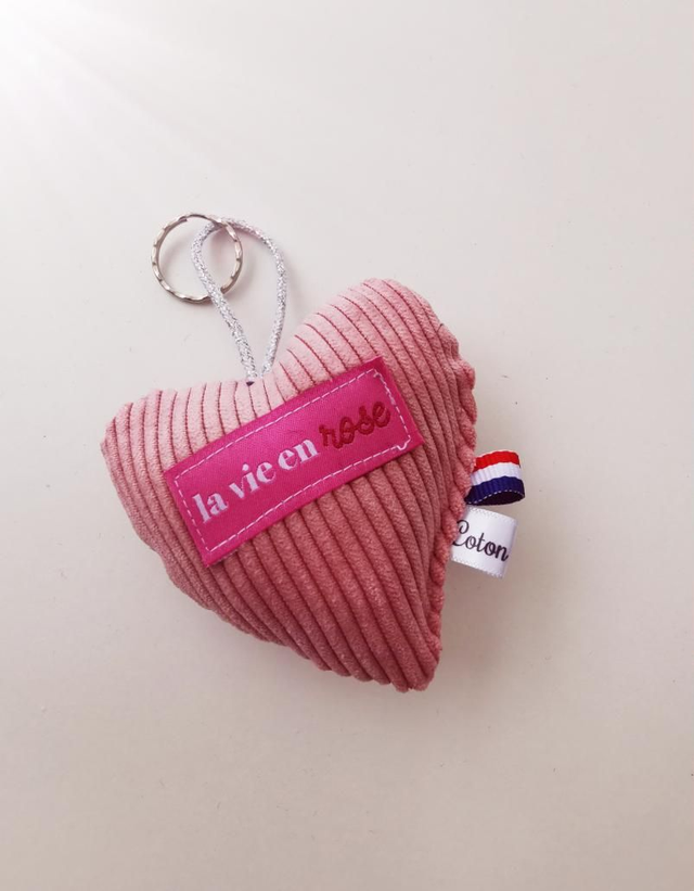 Porte-clefs COLETTE la vie en rose
