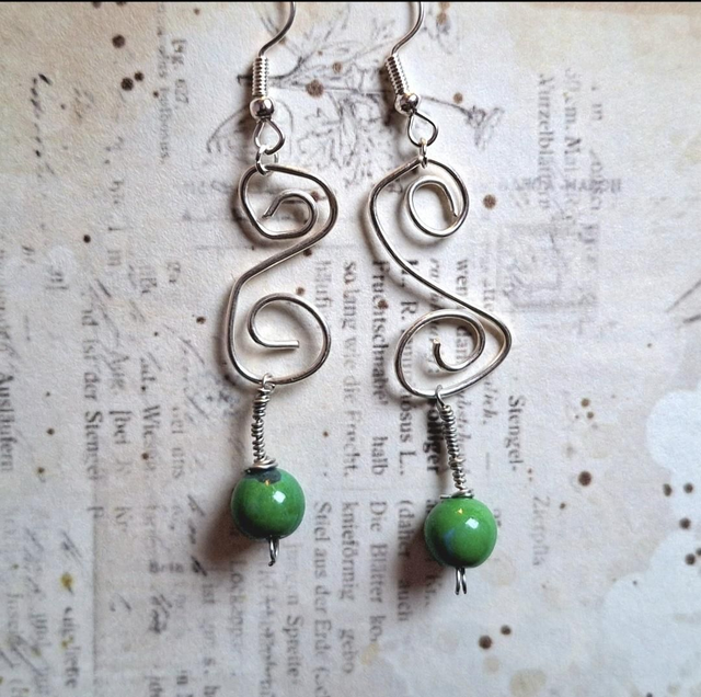 Customised angels symphony earrings