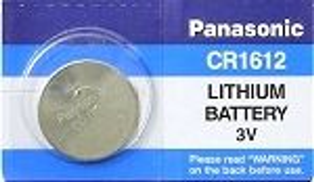 CR1612 Panasonic 3 Volt Lithium Battery (Pack 1)
