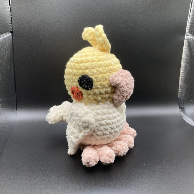 Perruche calopsitte blanche