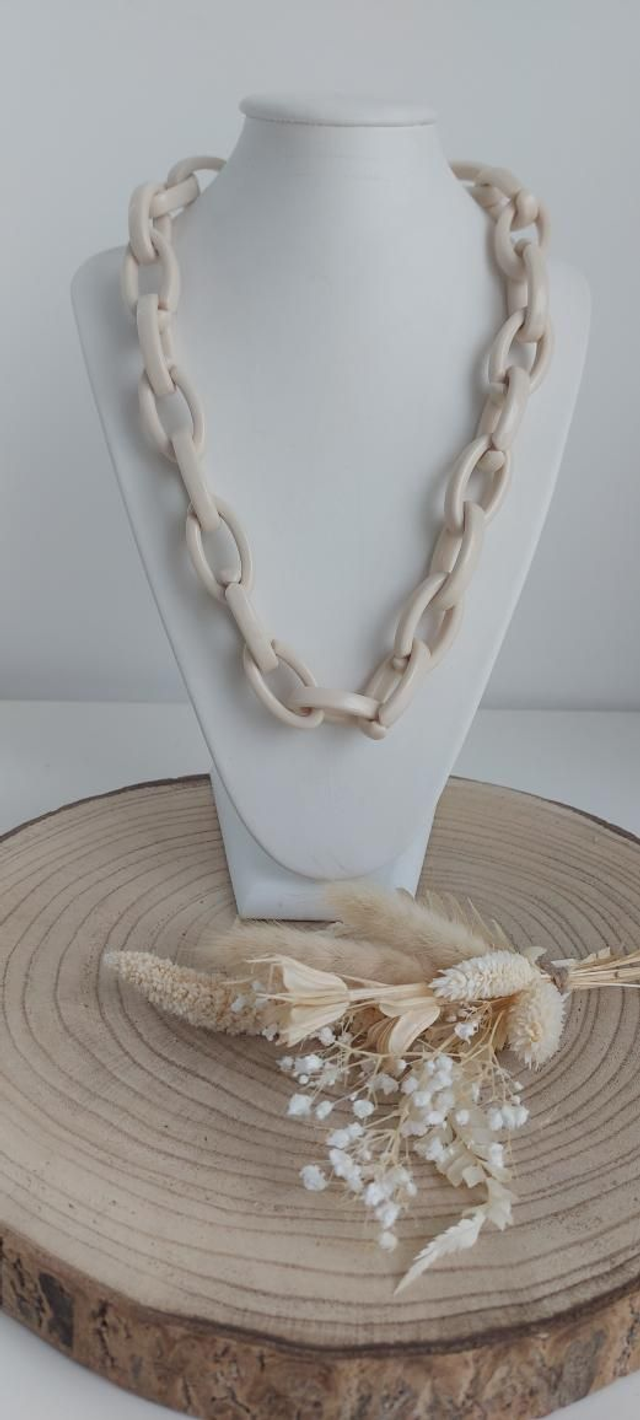 Collier Nino blanc