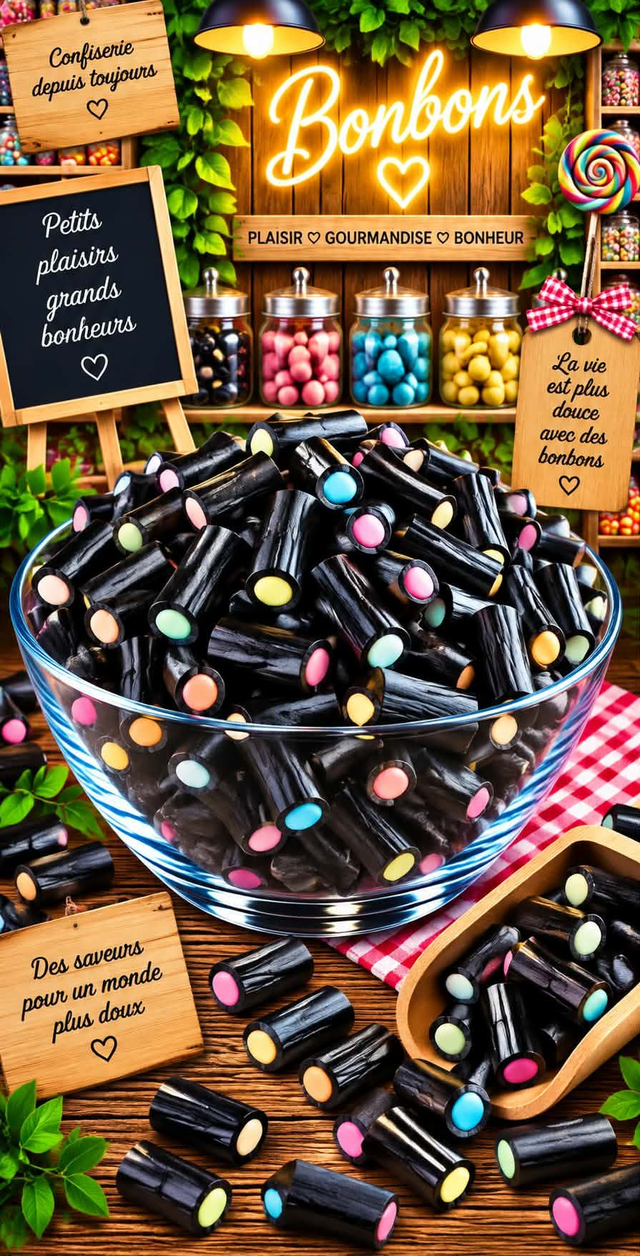 réglisse fourré 100g