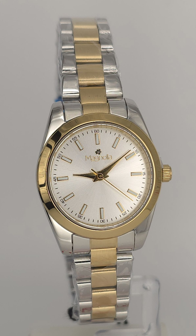Orologi Magnolia in acciaio pieno disponibile in 3 varianti di colore. rif.100/1/2