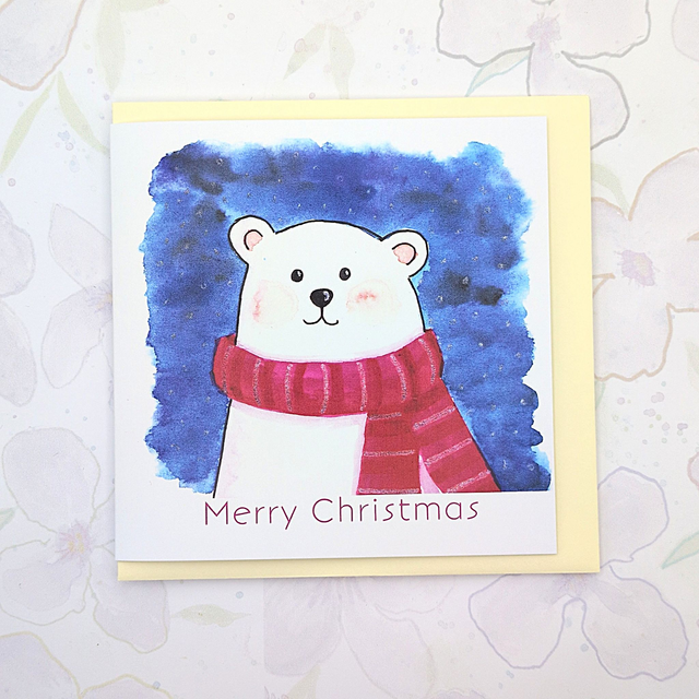 Christmas Card - small square