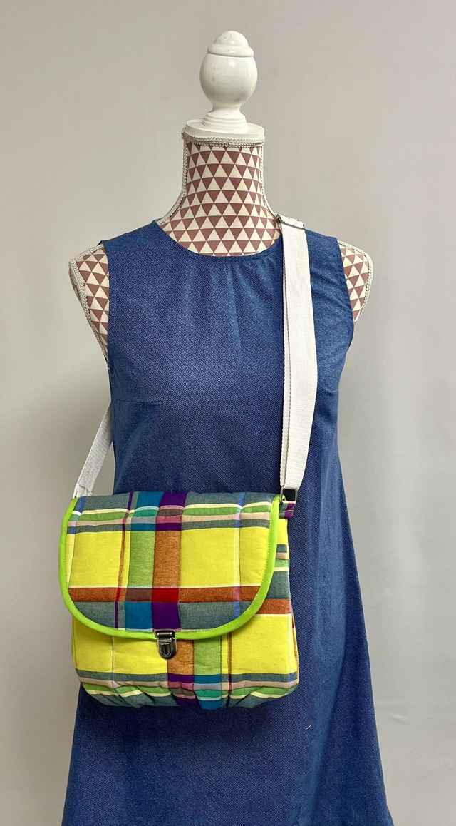 Sac besace matelassé 