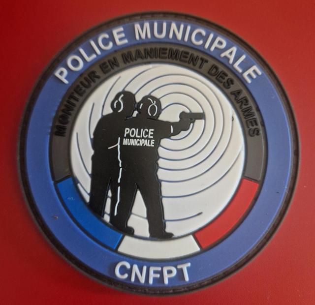 Patch – Police Municipale MMA / CNFPT – PVC ou Tissé Sublimé