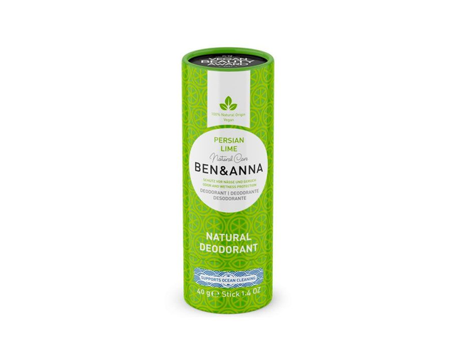 [Ben & Anna] Deodorant in Papiertube - Persian Lime - 40 gram