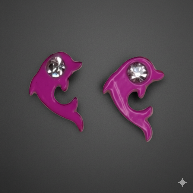Boucles d'oreilles Dauphin 