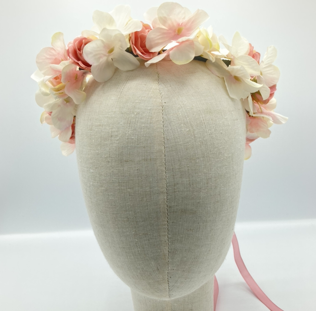 C-22 Faux Flower Crown