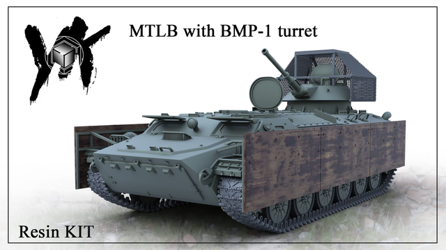 YK 3D Home - 1/72 MT-LB with BMP-1 turret