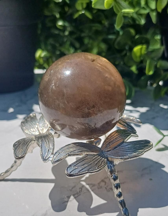 Smokey Quartz Sphere 2