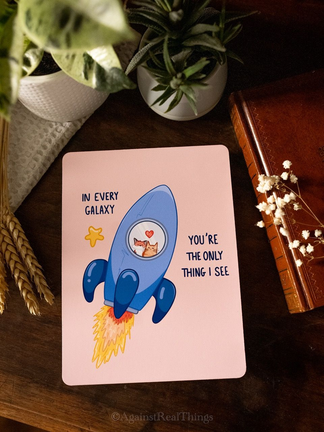 Print Amour Galactique