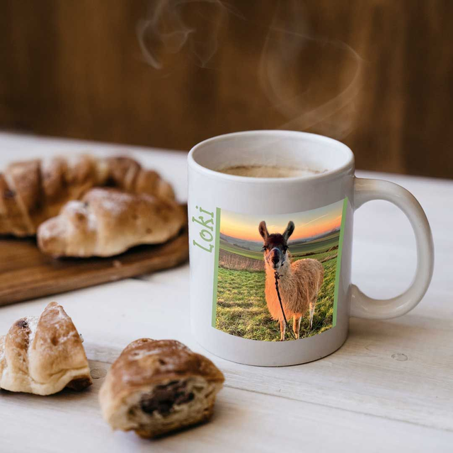 Tasse "Alpaka"