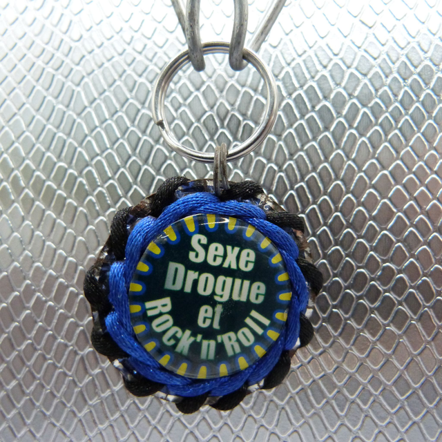 Porte clé Sexe, drogue et rock&#039;n&#039;roll