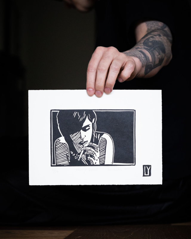 Cherry Bomb - print A5