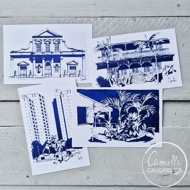 Carte postale Musée Saint John Perse