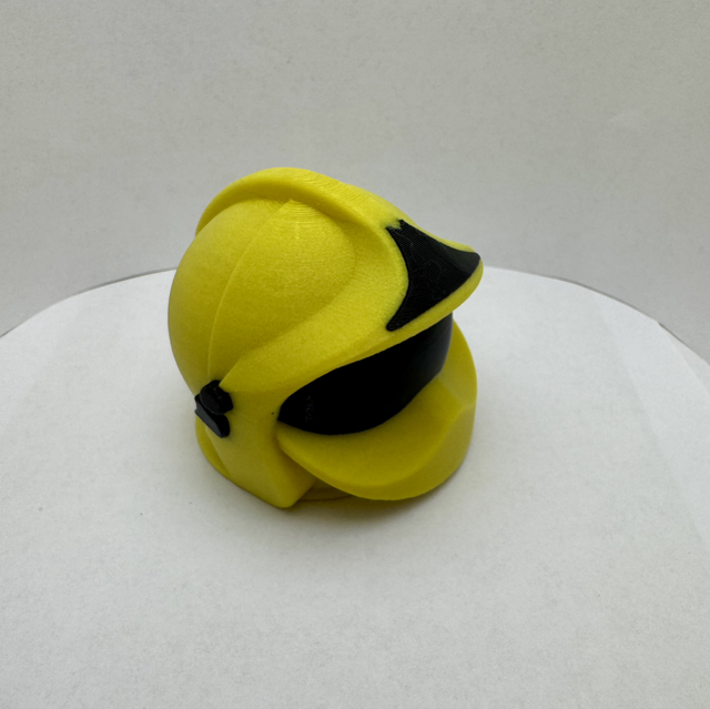 Anhängerkupplung – Gelb/Fluoreszierend - Feuerwehrhelm