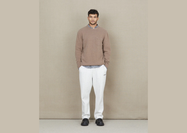 Chevignon Pull Pocket Wool Beige