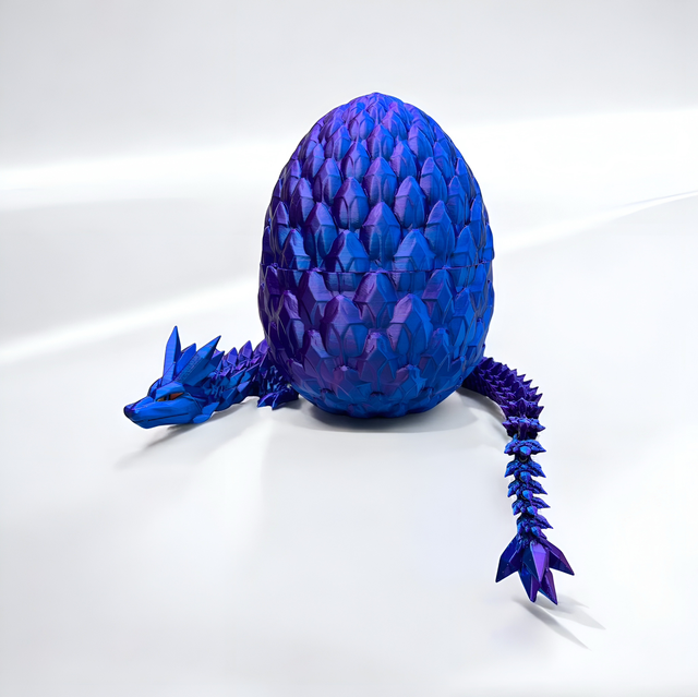 Crystal Dragon with Egg
