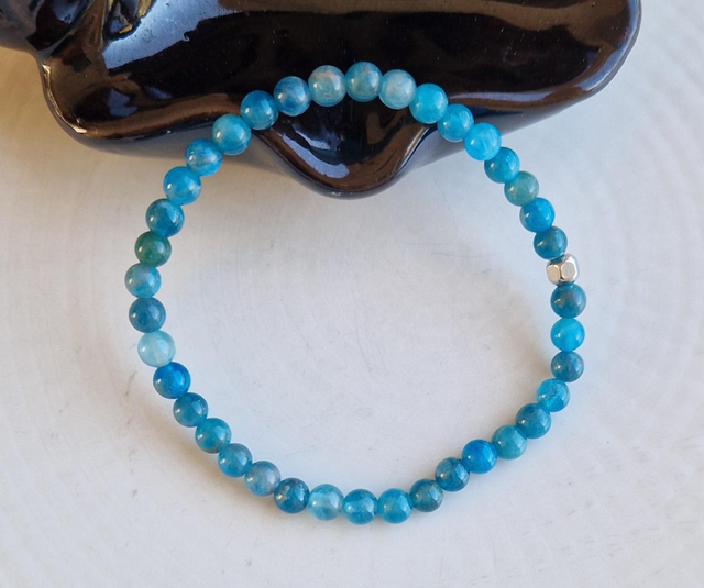 Bracelet APATITE 4mm