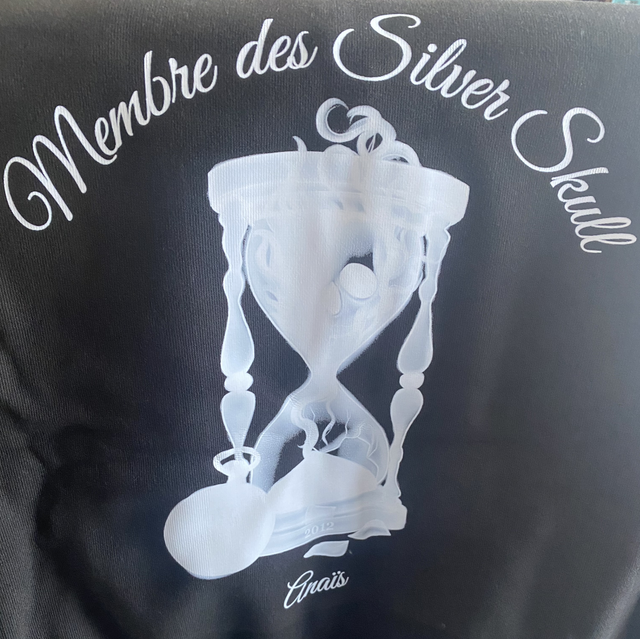 Veste Silver Skull - Prénom Anaïs 