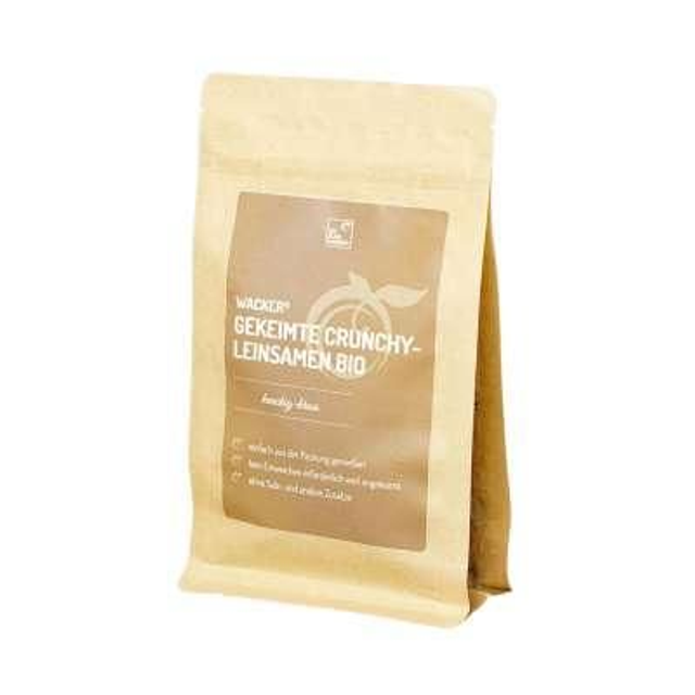 Wacker - Gekeimte Crunchy-Leinsamen Bio, 75g