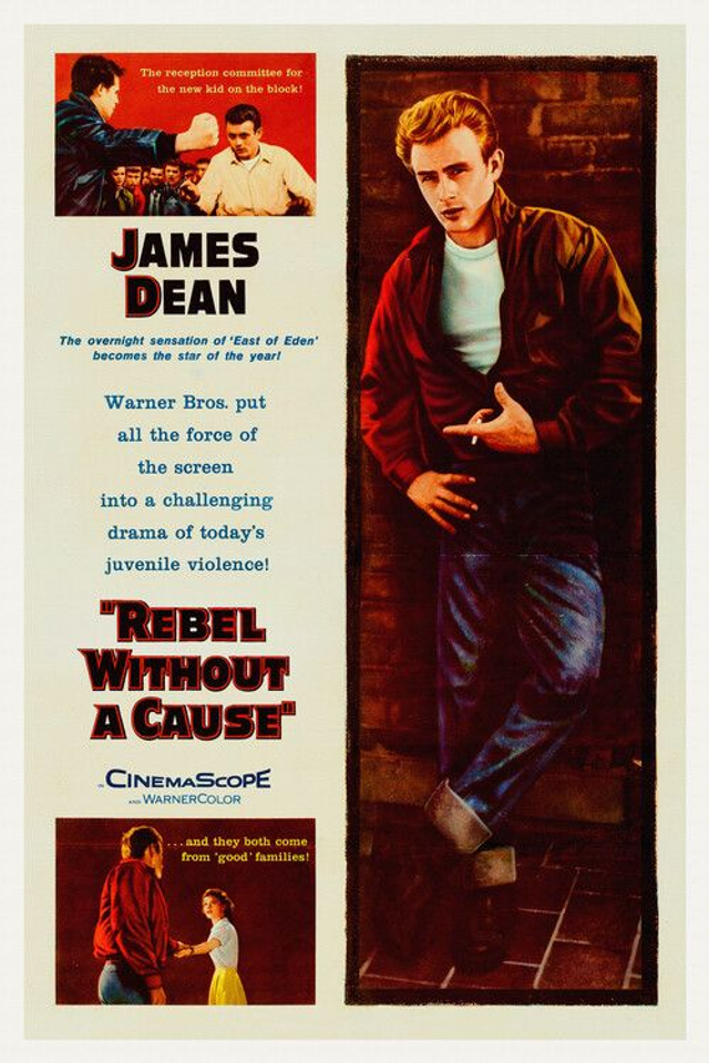 Free* James Dean Rebel Without a Cause Poster (* Postage only)