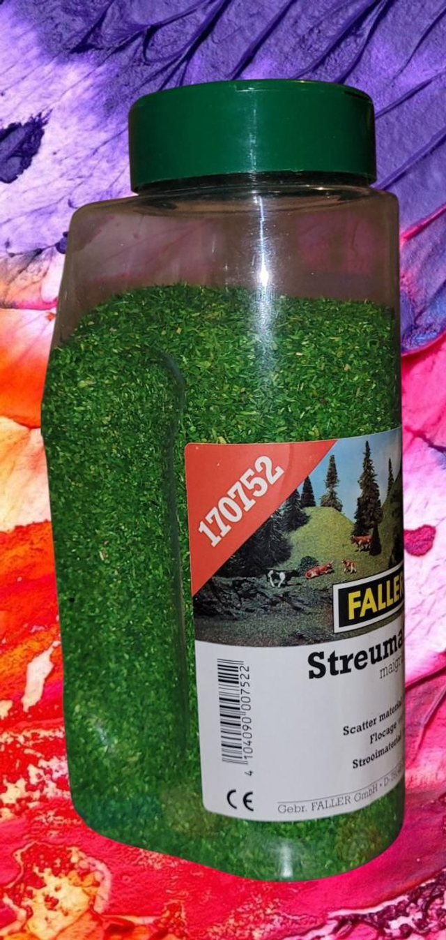 Faller 170752 Streumaterial, maigrün, 170g Dose
