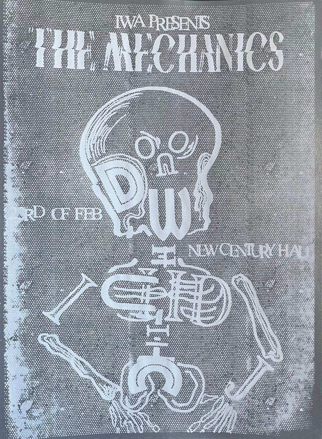 Mechanics Screenprint