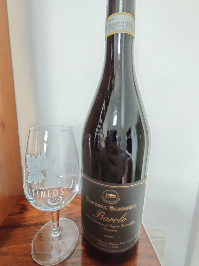 Barolo 2020 - Rouge Sec Tranquille - Cascina Ghercina (Paolo et Guido Sartirano)