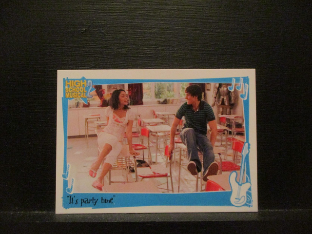 High School Musical 2 Original Trading Card #43