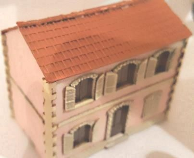 Maison de ville échelle N