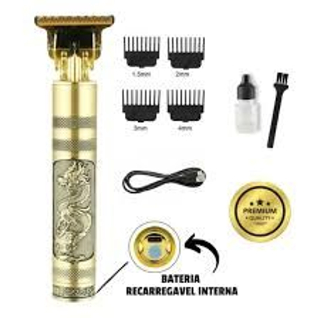 Maquina Dragao Cortar Cabelo Barbear Fazer Barba