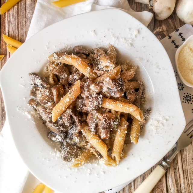 Rigatoni „ Nach Art des Hauses“ 