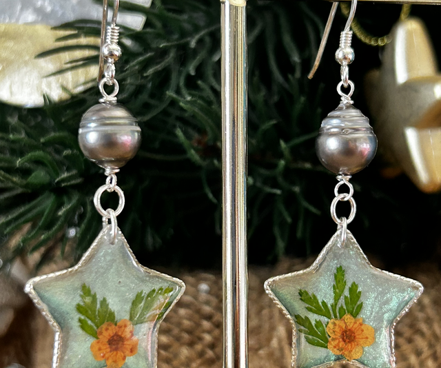 Boucles Puātou (argent 925)