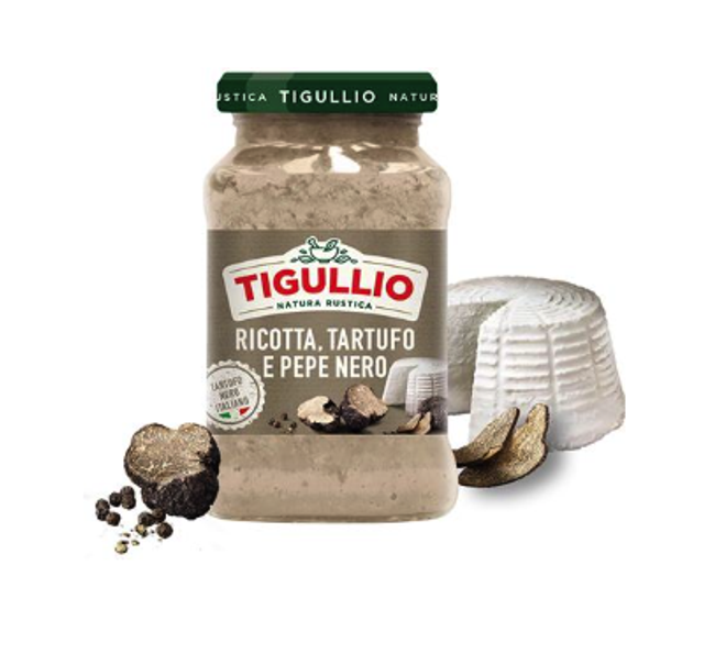 Tigullio - Ricotta, szarvasgomba és feketebors pesto 185g