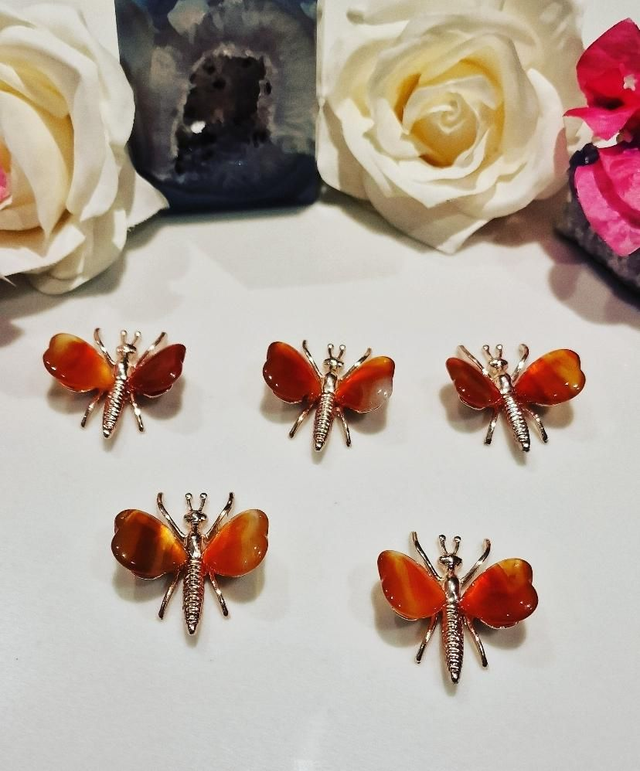 Butterfly - Carnelian