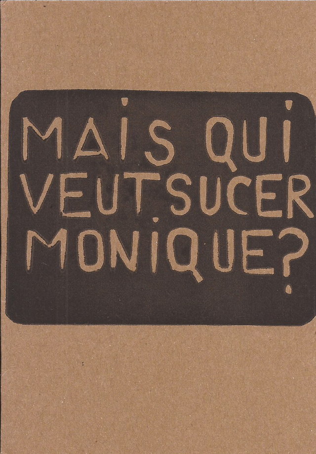 Lino-carte Monique